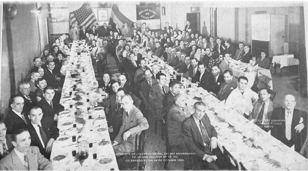 Banquet at Casa Galicia, New York (1950) (Memorias da Casa Galicia)