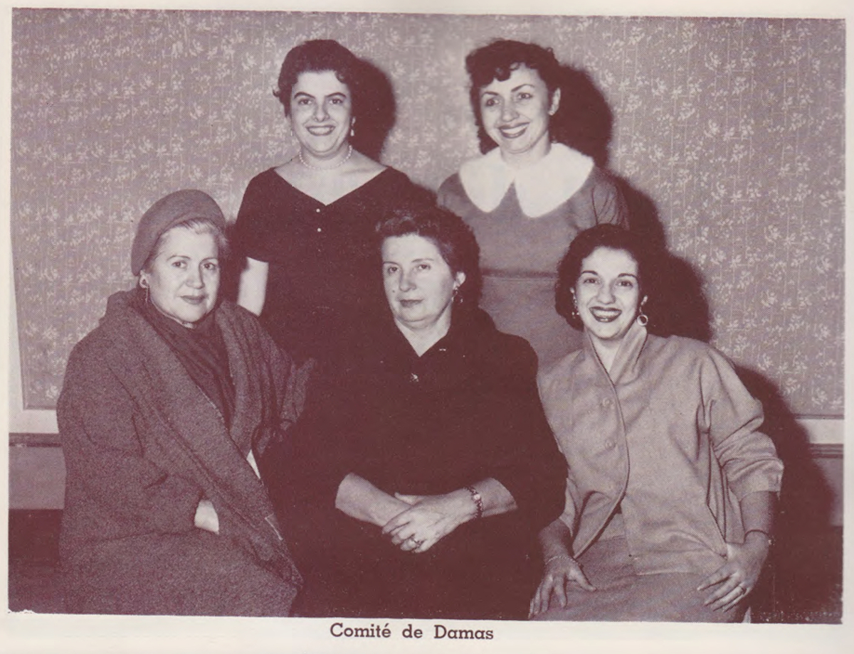 Comité de Damas da Casa Galicia, Nova York (1955) (Memorias da Casa Galicia)